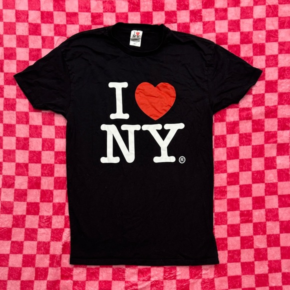 I Love New York Tops - Black 'I Heart NY' Women's Tee